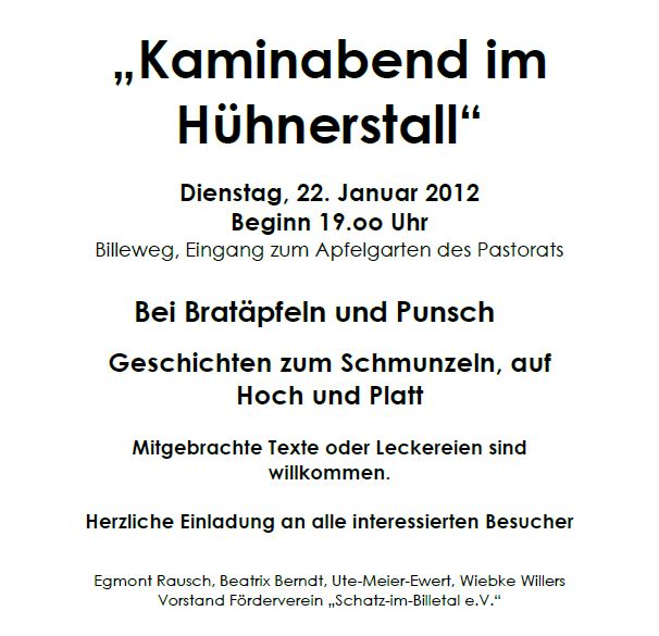 Kaminabend